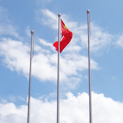 分享应该如何处理漳州福建旗杆出现的锈蚀？